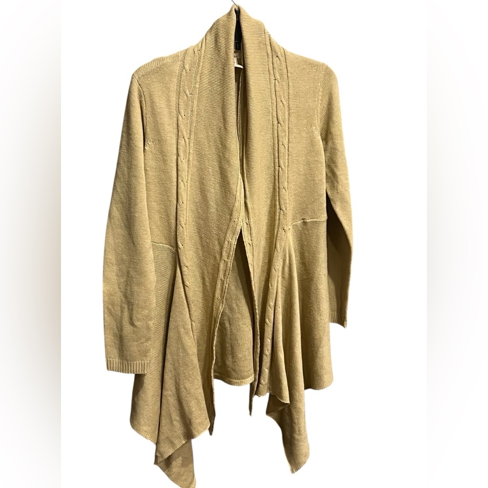 Light brown Flyaway Cardigan sweater